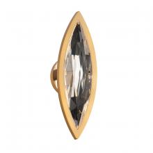  S8517-700R - Marchesa 17 120/277V Wall Sconce in Aged Brass with Radiance Crystal Dust